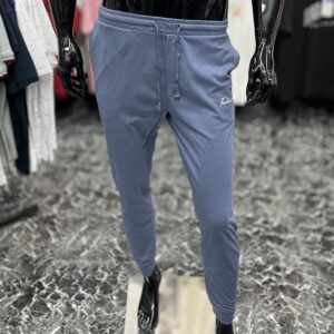 [SALE] Lounger Graphic Drawsting Pants Blue