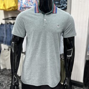 [SALE] Original Penguin Contrast Collar Polo Shirt Green