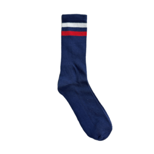 Striped Socks Blue/White/Red