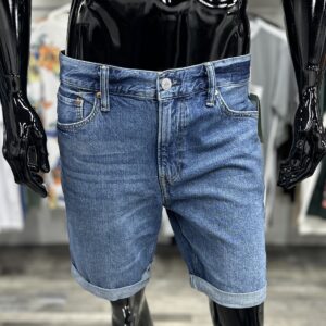H&M Slim Denim Shorts Blue
