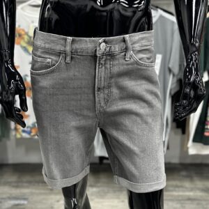 H&M Slim Denim Short Grey