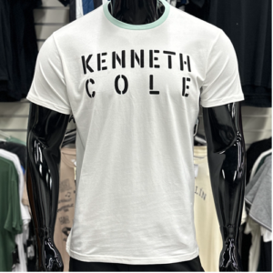 [SALE] Kenneth Cole Slim Fit Printed Logo T-Shirt