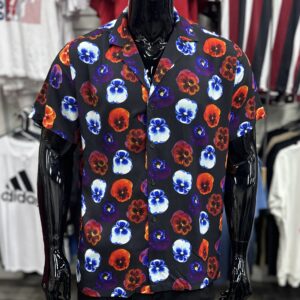 [CLR] ASOS DESIGN Relaxed Deep Photographic Floral Revere Shirt