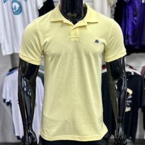 Aero A87 Polo Shirt Pale Yellow