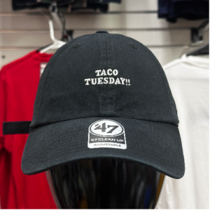 Taco Tuesday!! Black Adjustable Cap
