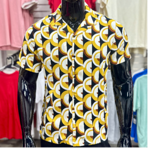 [SALE] D&F Half Circles Color Printed Shirt