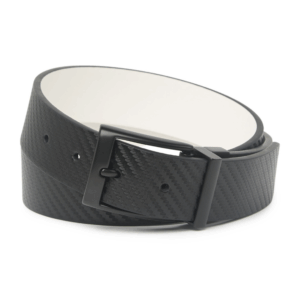 Nike Reversible Carbon Fiber Textured Belt Black/White