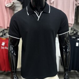 [SALE] Driveway Short Polo Shirt Black