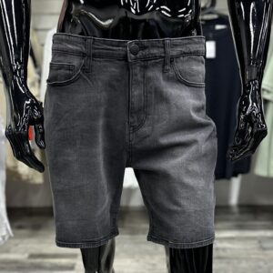 Cornell Slim Denim Shorts Black Wash
