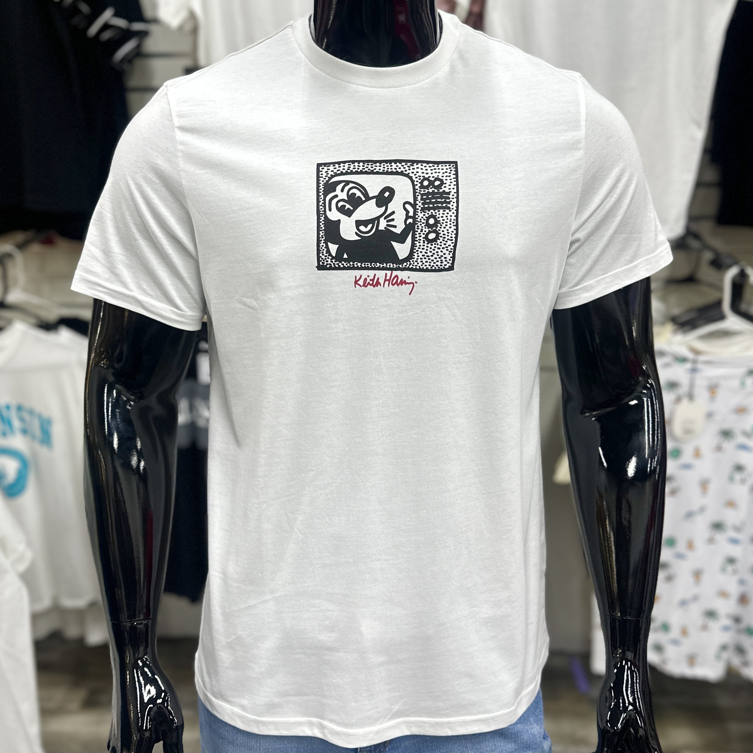 [SALE] Keith Haring x Mickey Mouse Graphic T-Shirt