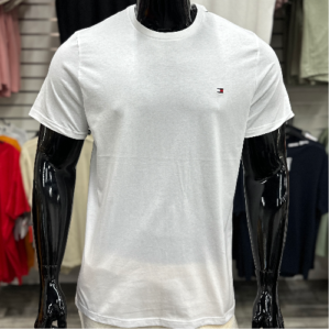 [SALE] Tommy Hilfiger Mini Logo Crew Neck T-Shirt White