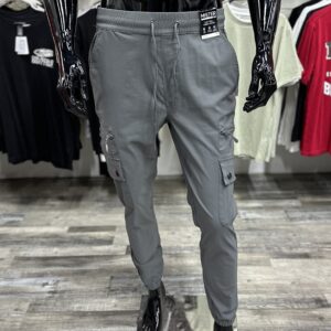 Flex Twill Cargo Jogger Grey
