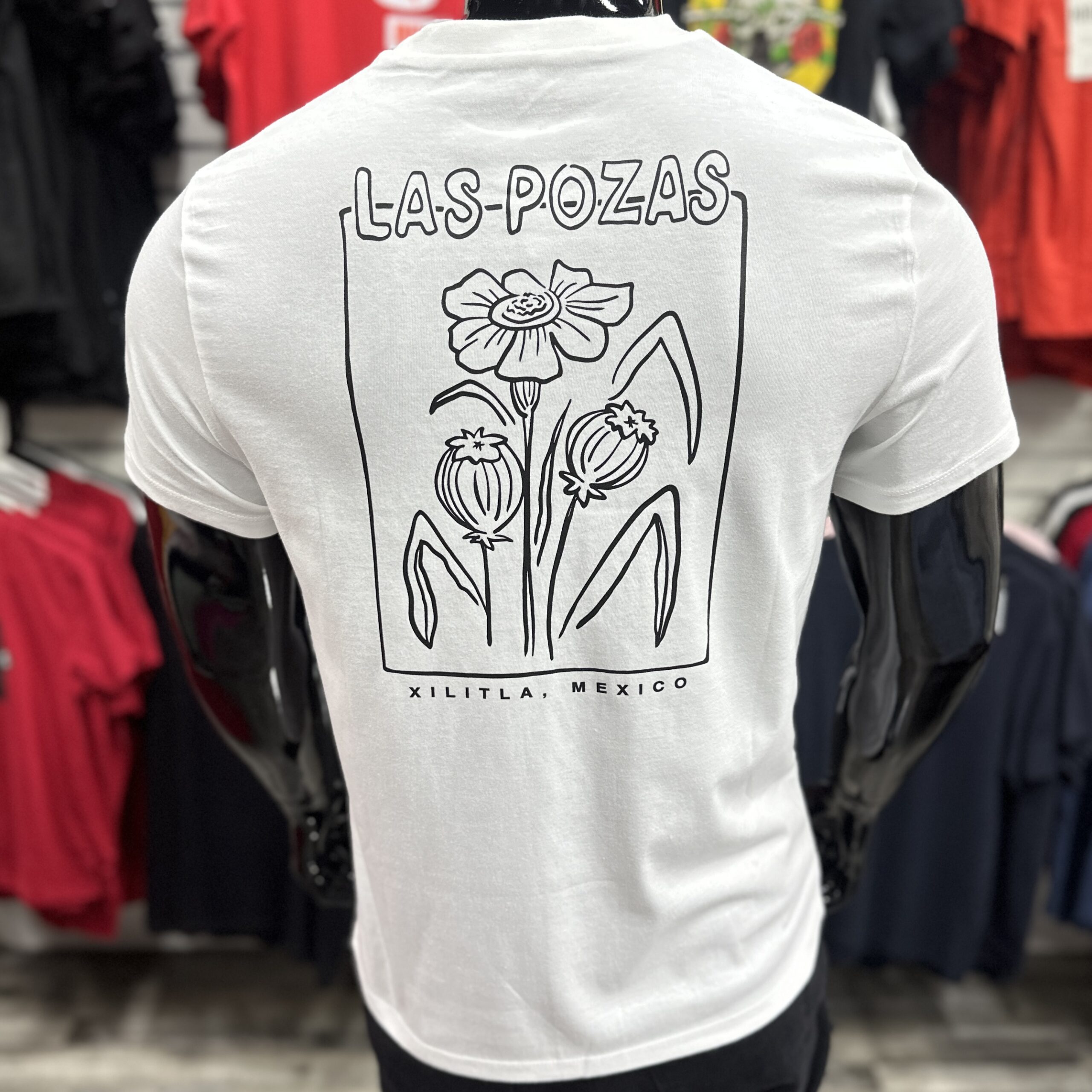 [SALE] Las Pozas de Xilitla Abstract Floral Back Print T-Shirt