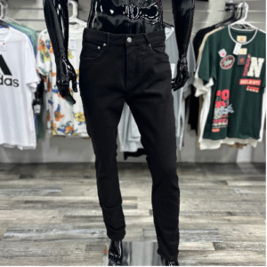 H&M Long Slim Fit Denim Jeans Black