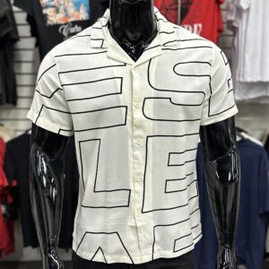 D&F Lines Printed Camp Shirt