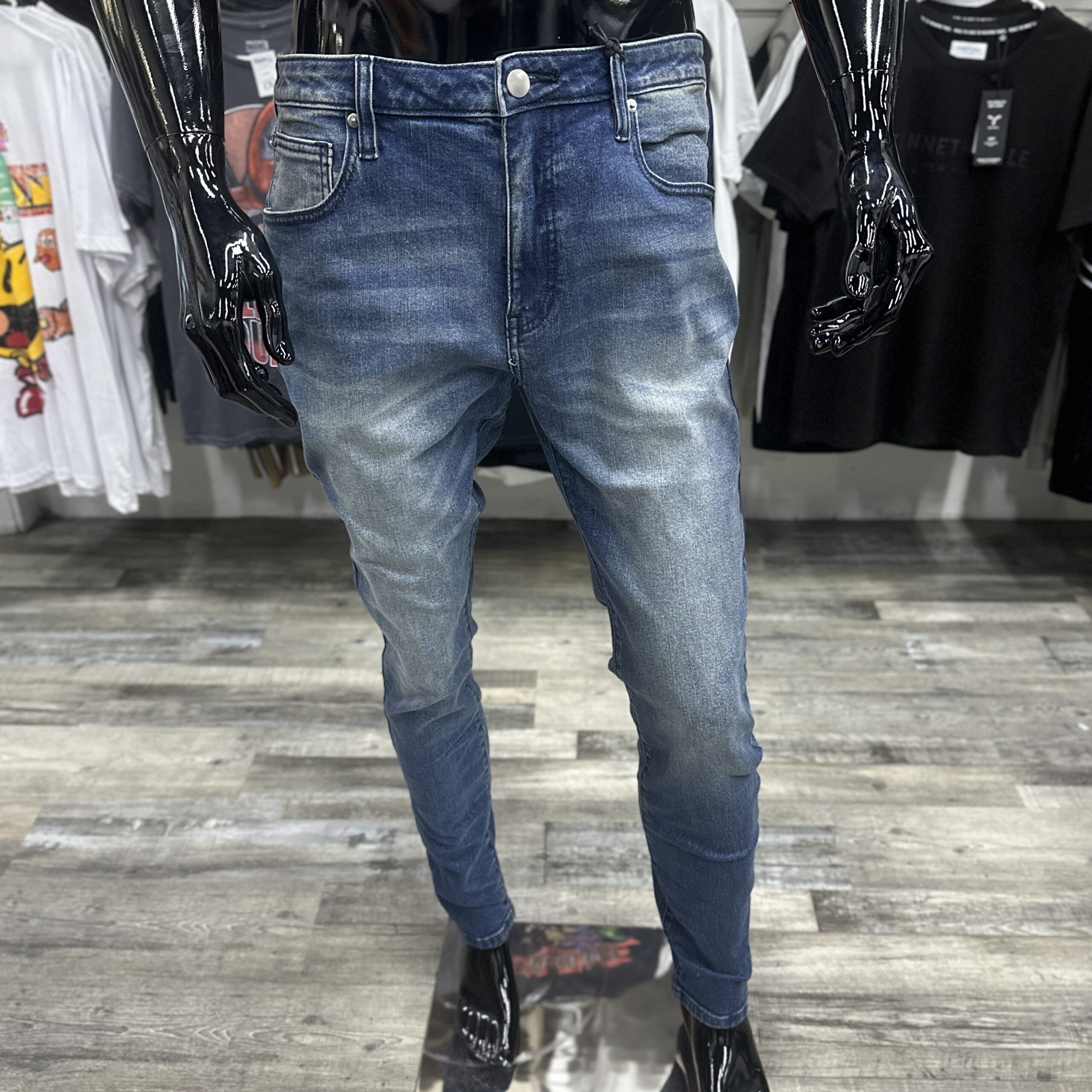 Roman Medium Wash Skinny Jeans