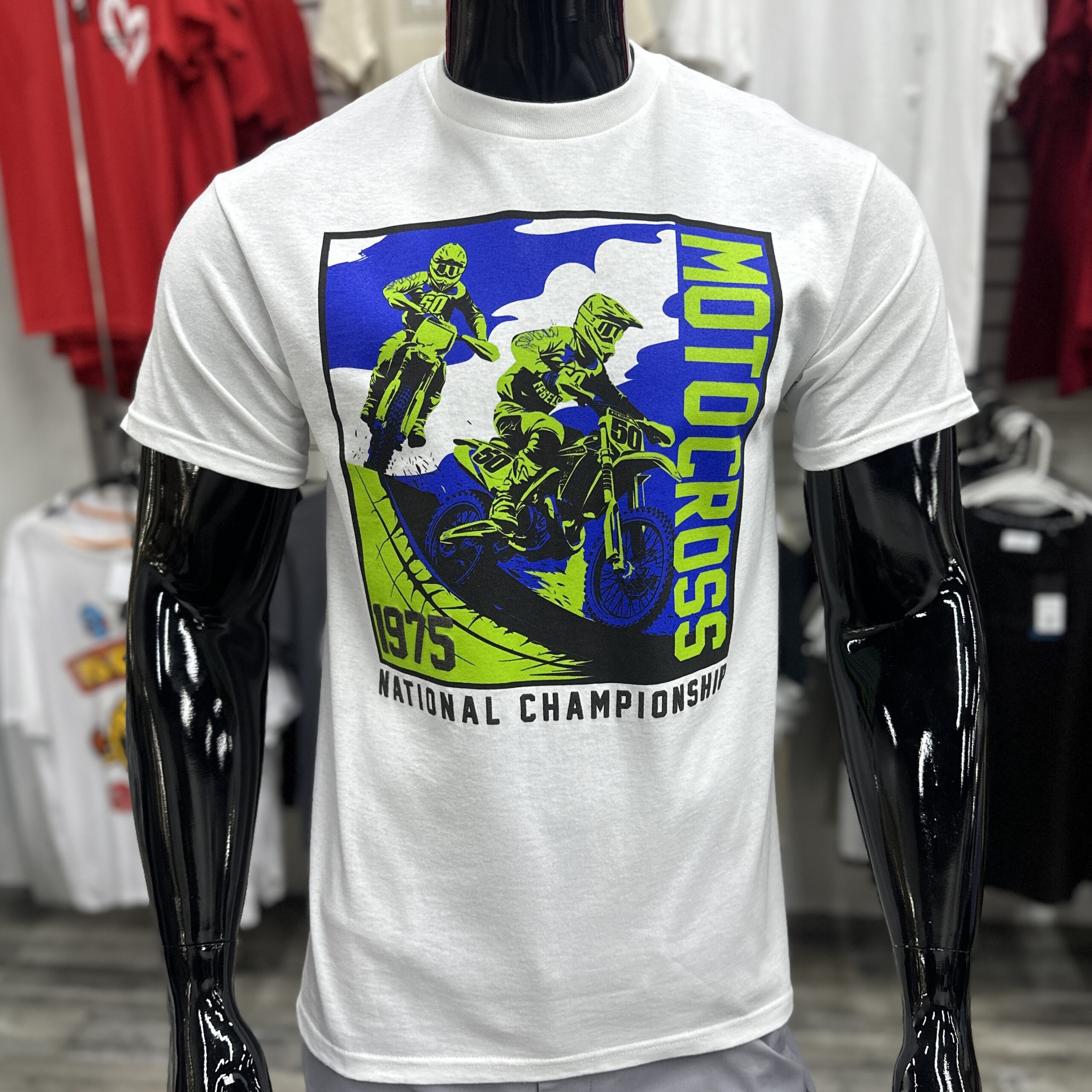 Motocross National Champion Graphic T-Shirt