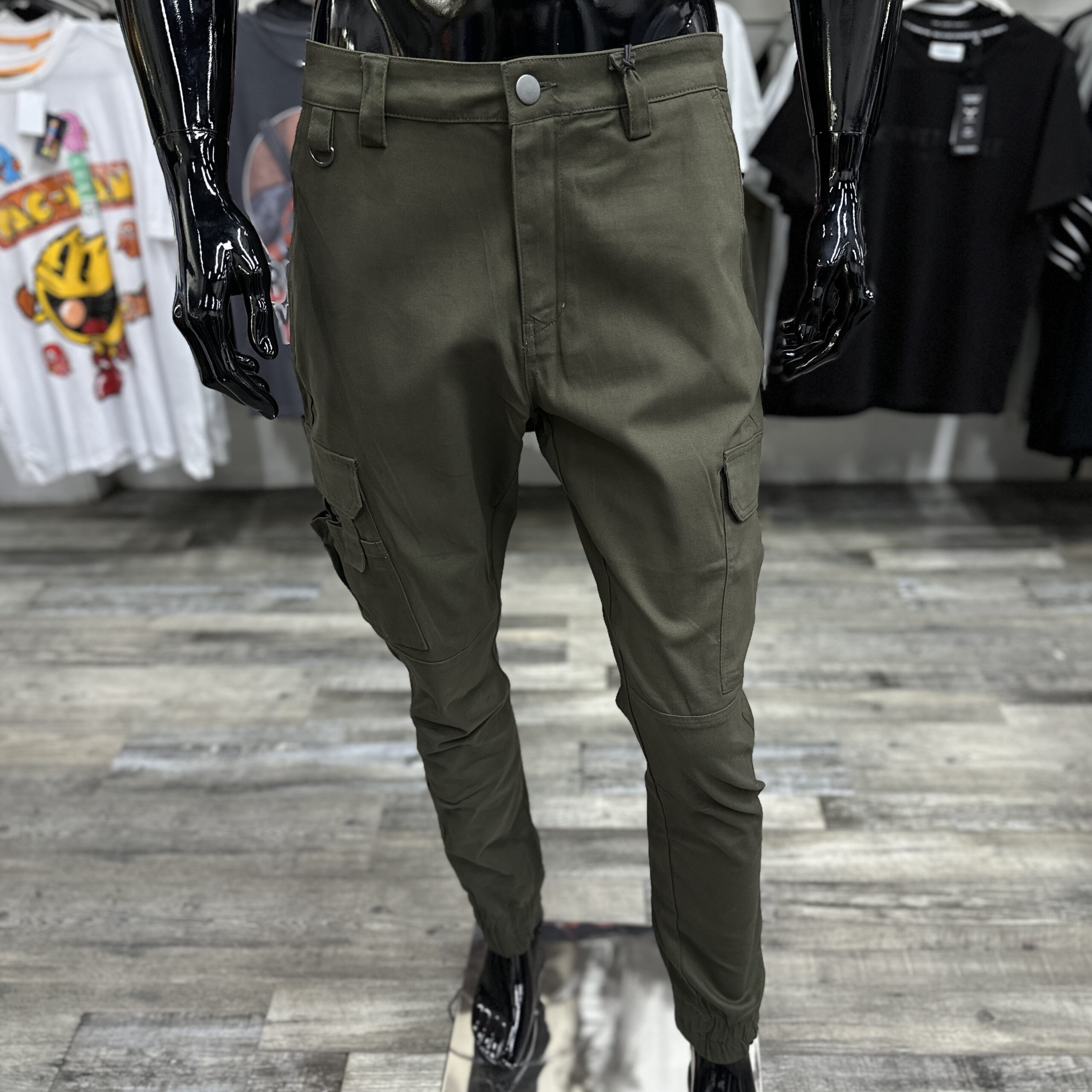 Kryptonite Green Slim Cargo Jogger