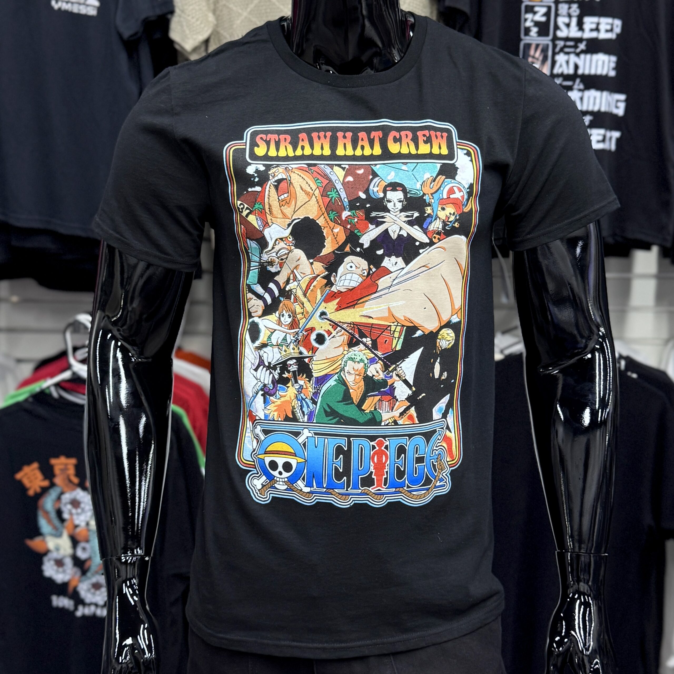 One Piece Straw Hat Crew Graphic T-Shirt – Dr. Apparel