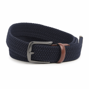 [SALE] Original Penguin Woven Belt Navy/Brown