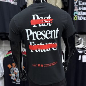 Be Present Graphic Print T-Shirt