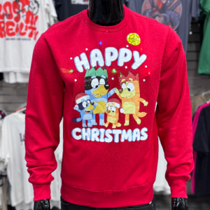 [SALE] Bluey Christmas Light Up Sweatshirt
