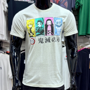 Demon Slayer Graphic T-Shirt Beige