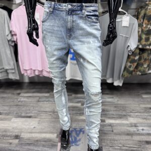 Masterpiece Stacked Skinny Distressed Jeans