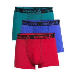 Reebok Performance 3PK Assorted Boxers