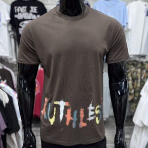 Ruthless Graffiti Graphic T-Shirt Chocolate