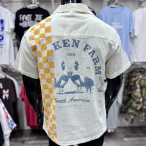 Ken Farms Button Up Shirt Cream
