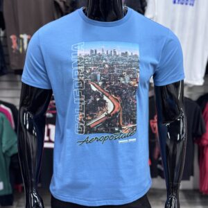 [SALE] Aero California Graphic T-Shirt Blue