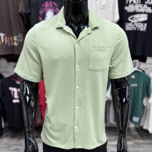 Nautica Terry Fabric Shirt Green