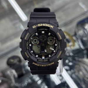 Casio G-Shock XL Series Black/Gold GA-100GBX-1A9
