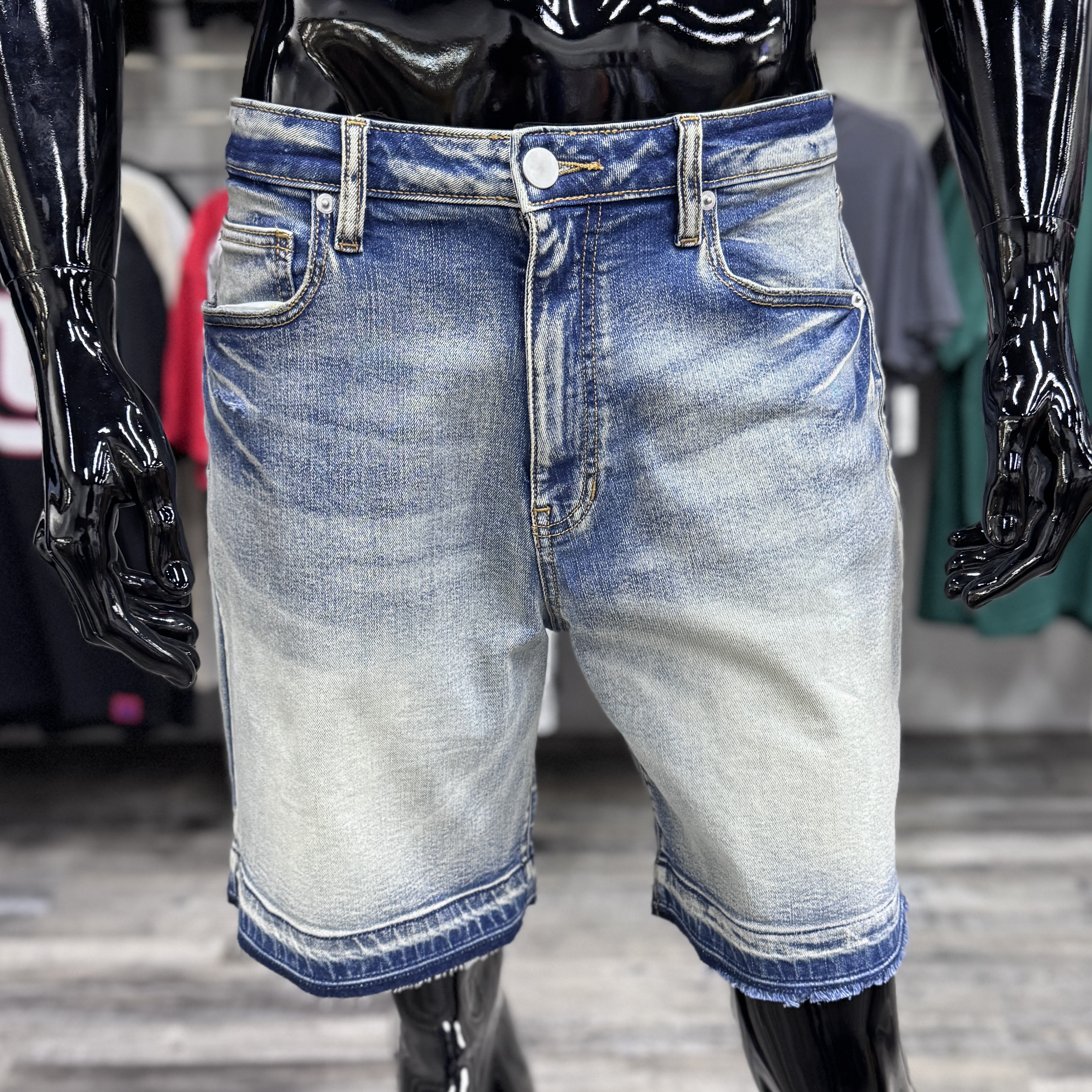 Run Around Relaxed Fit Denim Shorts