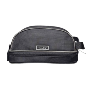 Perry Ellis Travel Toiletry Bag Metallic Grey