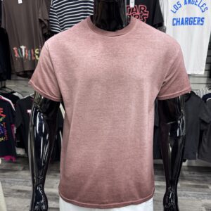 Oil Wash Oversized T-Shirt Washed Pink
